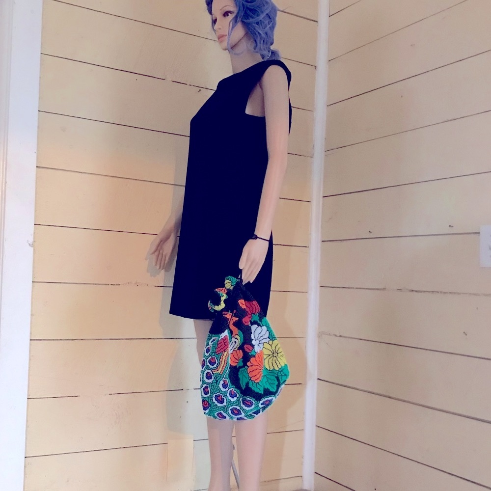 sfera ~ backless little black dress - Picture 4 of 8